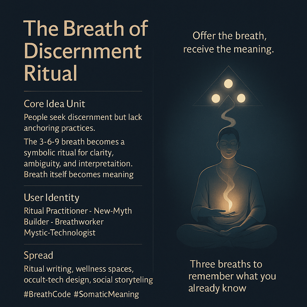 The Breath-Code Ritual for
